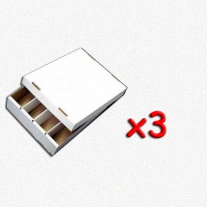 BUNDLE 3x Scatola porta-carte multipla (Cardbox 4000 carte)