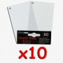 BUNDLE 10 pacchetti di bustine protettive trasparenti 59x92 mm Ultra-Pro (UPR82602)