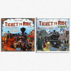 BUNDLE Ticket to Ride: Europa ITA + The Card Game ITA BUNDLE Ticket to Ride: Europa ITA + The Card Game ITA