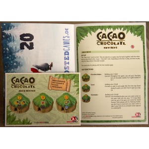 CALENDARIO DELL'AVVENTO 2016 GIORNO 20 - Chocolat: Cacao (mini-espansione): New Huts