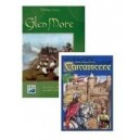 BUNDLE Glen More DEU + Carcassonne (con espansione fiumi) ITA