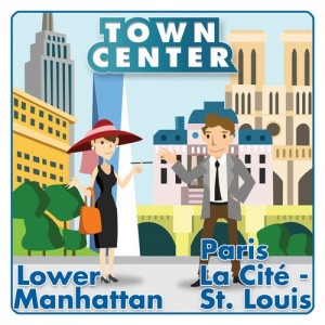 Lower Manhattan - Paris La Cite: Town Center (4th Ed.)