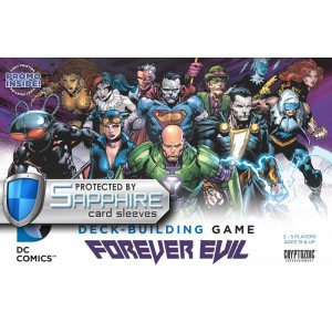 SAFEGAME Forever Evil: DC Comics Deck-building Game + bustine protettive