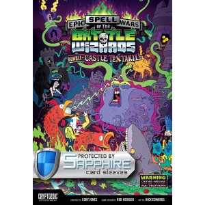 SAFEGAME Epic Spell Wars of the Battle Wizards: Rumble at Castle Tentakill + bustine protettive