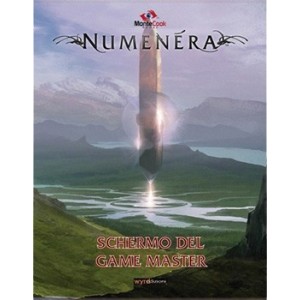 Schermo del Game Master: Numenera - GdR