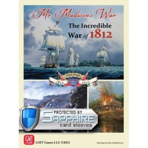SAFEGAME Mr Madison's War - The Incredible War of 1812 + bustine protettive SAFEGAME Mr Madison's War - The Incredible War of 1812 + bustine protettive