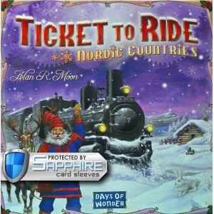 SAFEGAME Nordic Countries: Ticket to Ride ITA + bustine protettive SAFEGAME Nordic Countries: Ticket to Ride ITA + bustine protettive