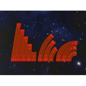 Sagome di Manovra (Rosse): Star Wars X-Wing Sagome di Manovra (Rosse): Star Wars X-Wing
