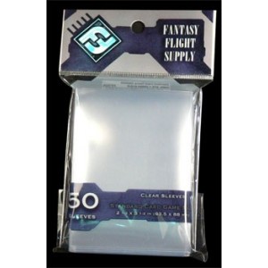 63,5x88 mm bustine protettive trasparenti FFG (standard card game) - 50 bustine (cod. grigio FFG) FFGFFS05