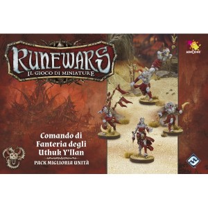 Comando di Fanteria degli Uthuk Y'llan - Runewars: Il Gioco di Miniature