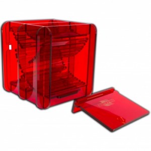 Contenitore/Torre lancia dadi Rosso Contenitore/Torre lancia dadi Rosso
