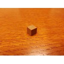 Cubetto 8mm Marrone chiaro (100 pezzi)