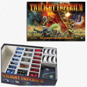 BUNDLE Twilight Imperium (4th Ed.) + Organizer Folded Space in EvaCore