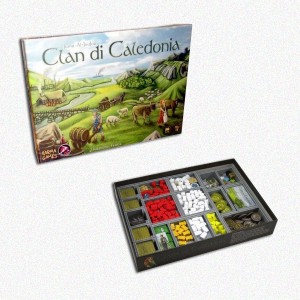 BUNDLE Clans of Caledonia ENG + Organizer Folded Space in EvaCore