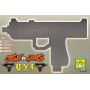 Cash and guns: UZI