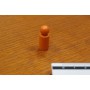 Pedina cilindrica Arancio 10x25mm (500 pezzi)