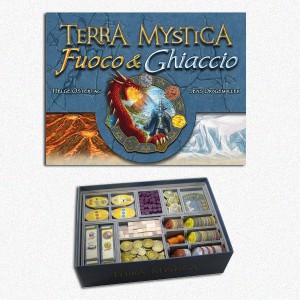 BUNDLE Terra Mystica: Fuoco & Ghiaccio Deu + Organizer Folded Space in EvaCore