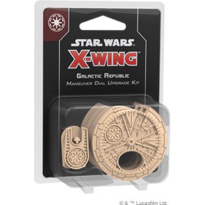 Galactic Republic Maneuver Dial Upgrade Kit: Star Wars X-Wing Miniatures Game (2nd Ed.)