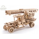 Fire Ladder Truck - Puzzle dinamico 3D Ugears 70022