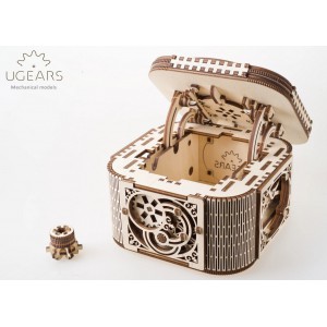 Treasure Box - Puzzle dinamico 3D Ugears 70031 Treasure Box - Puzzle dinamico 3D Ugears 70031