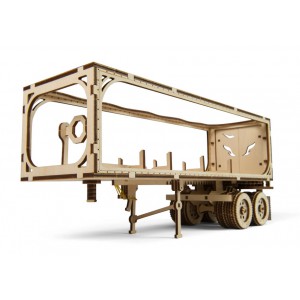 Heavy Boy Truck Trailer VM03 - Puzzle dinamico 3D Ugears 70057 Heavy Boy Truck Trailer VM03 - Puzzle dinamico 3D Ugears 70057