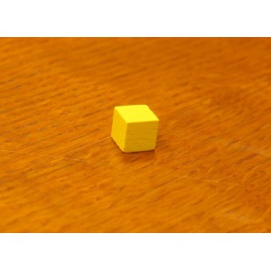 Cubetto 10mm Giallo (25 pezzi)