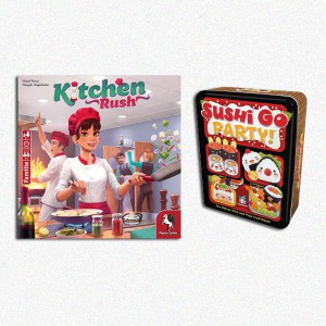 BUNDLE Kitchen Rush (Rev. Ed.) + Sushi Go Party ITA