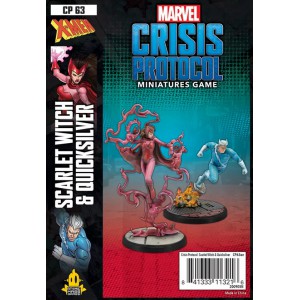 Scarlet Witch and Quicksilver - Marvel: Crisis Protocol