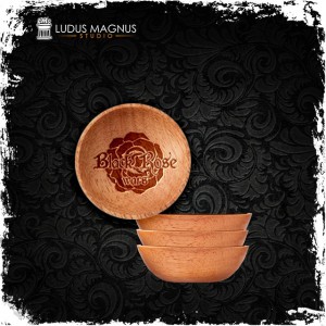 BUNDLE Black Rose Wars ITA: Wooden Bowls (4 pezzi)