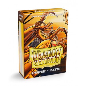 Dragon Shield - Bustine protettive piccole Japanese Matte Orange (60 bustine) - 11113