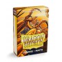 Dragon Shield - Bustine protettive piccole Japanese Matte Orange (100 bustine) - 11113