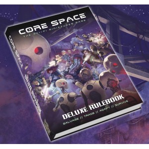 Core Space Deluxe Rulebook (lieve danno su angolo copertina)