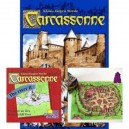 BUNDLE Carcassonne ENG componenti in legno + esp. River 2