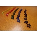 Carcassonne - Meeples traslucide