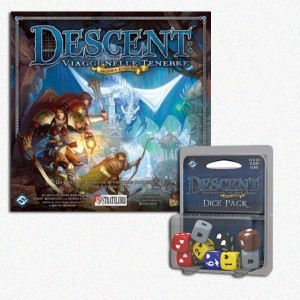 BUNDLE Descent - Viaggi nelle tenebre 2a ed. ITA + set di dadi BUNDLE Descent - Viaggi nelle tenebre 2a ed. ITA + set di dadi