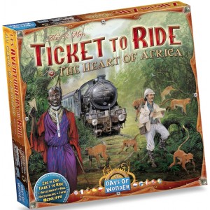 Ticket To Ride Map Collection: Volume 3 - The Heart of Africa