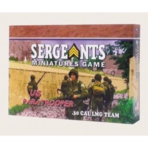 US .30 Cal MG Team (esp. Sergeants Miniatures Game)