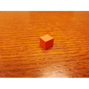Cubetto 8mm Arancione (50 pezzi)