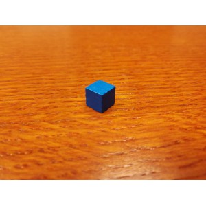 Cubetto 8mm Blu (50 pezzi)