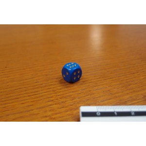 Dado 12mm Blu (10 pezzi)