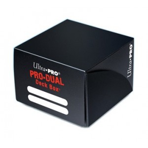 Porta mazzo Pro Dual Deck Black (180 carte) - 82991