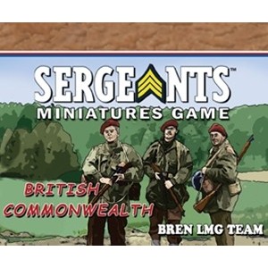 SMG - CWP Bren Team (esp. Sergeants Miniatures Game)