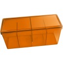 Dragon Shield - scatola 4 compartimenti (Arancio)