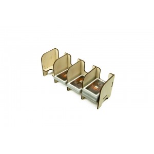 4 Tray Tabletop Card Holder - Mini - The Broken Token 4 Tray Tabletop Card Holder - Mini - The Broken Token