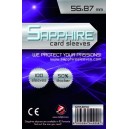 56x87 mm bustine protettive trasparenti Sapphire (100 bustine)