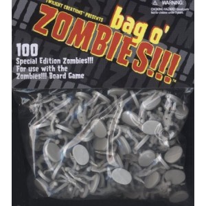 Bag of Zombies (plastic) - busta di zombi (plastica)