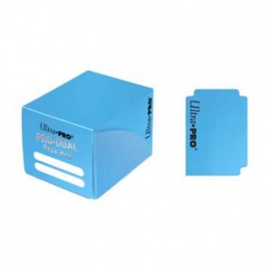 Porta mazzo Pro Dual Deck Light Blue (120 carte) - 82985 Porta mazzo Pro Dual Deck Light Blue (120 carte) - 82985