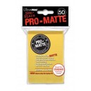 UltraPro - Bustine protettive trasparenti 66x91 - PRO MATTE Retro GIALLO (50 bustine) UPR84186