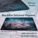 Blackfire Playmat (Stitched) - SWAMP (Svetlin Velinov) Ultrafine 2 mm (tappetino) - PMS003