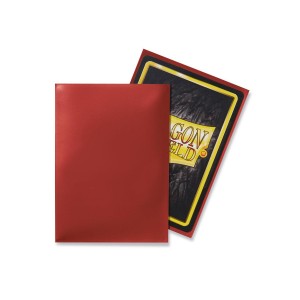 Dragon Shield - Bustine protettive Standard  Red (100 bustine) - 10007